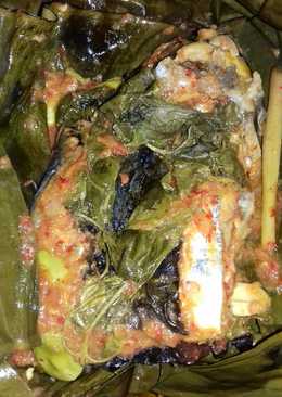 Pepes patin tempoyak