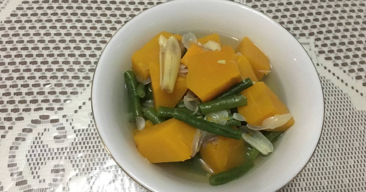 82 resep sayur bening labu kuning enak dan sederhana - Cookpad