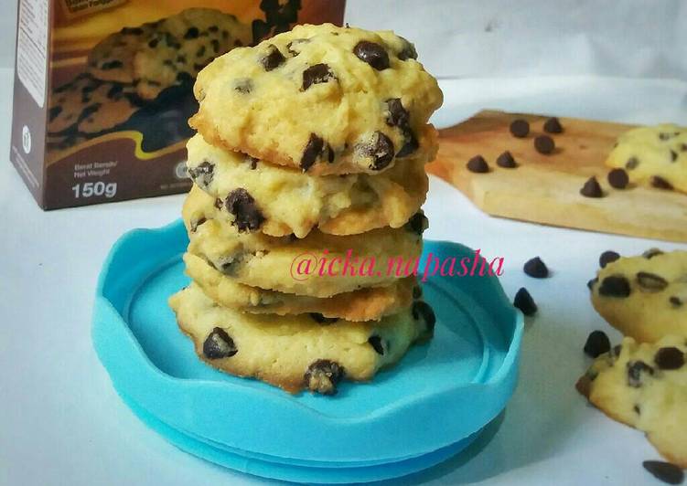 resep makanan Vanilla Chocochips Cookies