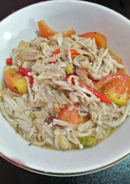 Jamur Enoki Lada Hitam