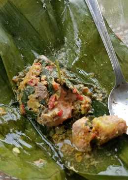 Pepes telur ikan mas