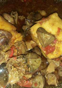 Ati ampela tahu bumbu balado kecap... Favoritee