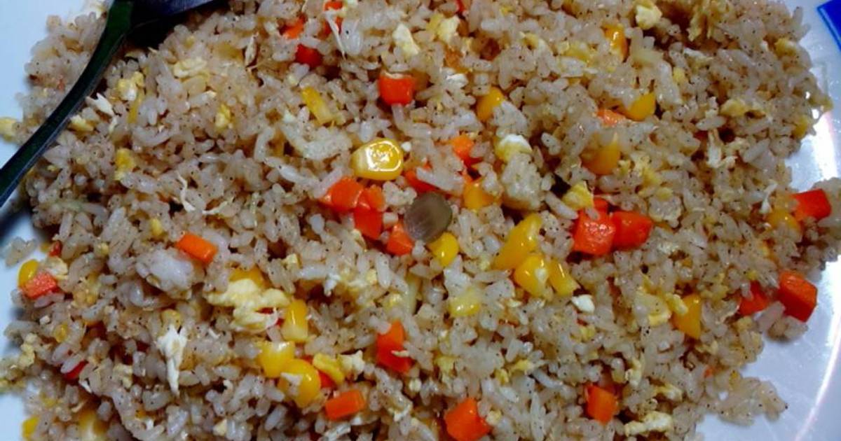 Resepi Nasi Goreng Lada Hitam Simple - Mudahnya c