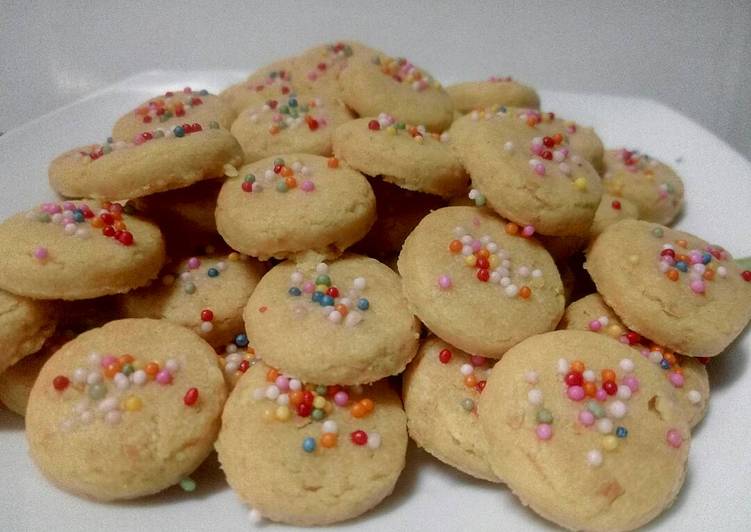 Resep Cookies susu eggless