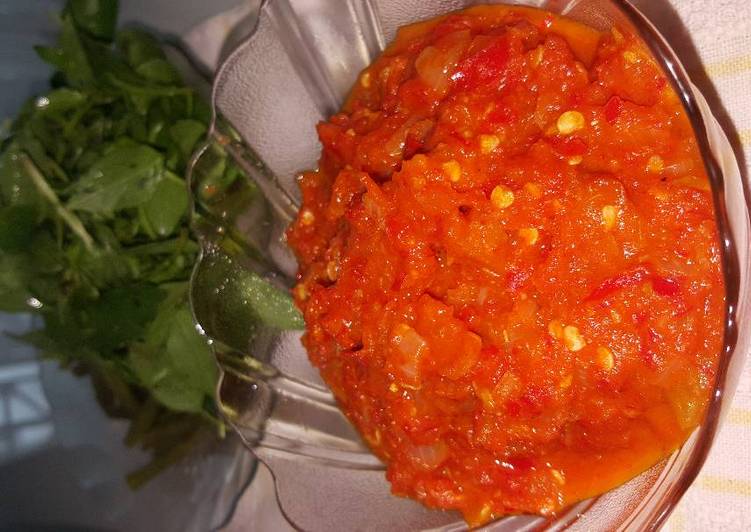 resep masakan Sambal bawang bombay