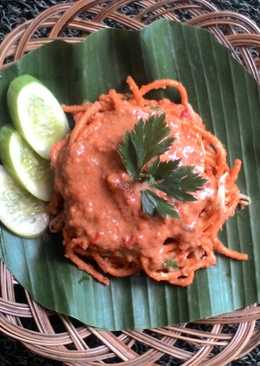 Mie Gomak Siram Bumbu Kacang #pr_dibumbukacangin