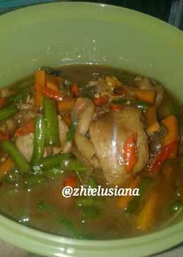 Ayam buncis wortel masak saori