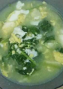 Simple: Sayur Bayam + Telur