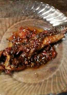 Ikan lele goreng sambal rawit pecah