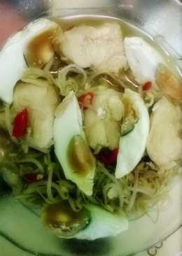 Ayam Tumis Tauge Telur Asin