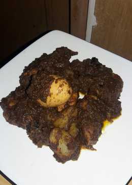 Ayam rendang special dan komplit