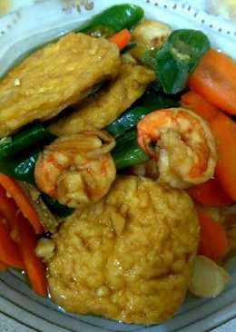 Tahu Udang masak kecap