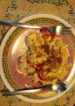 Nasi goreng teri