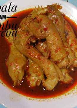 Kepala ayam bumbu mercon ala jeng ulphee