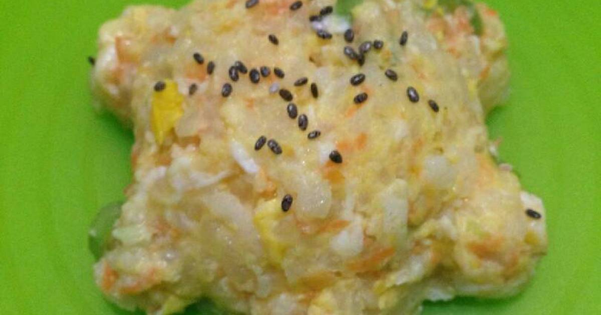  Resep  Mpasi Nasi  Goreng  Keju plus Sayur oleh frida corry 