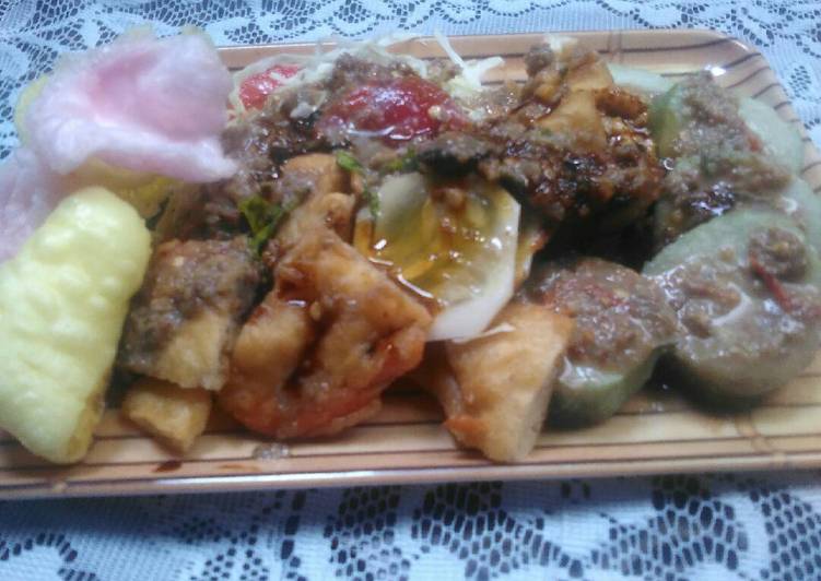 resep lengkap untuk Tahu gimbal khas semarang ala bunda haydar