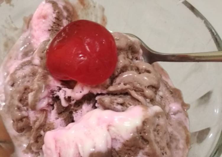 Resep Ice cream Kiriman dari Resty Etty