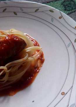 Pasta dengan Sauce Sardines