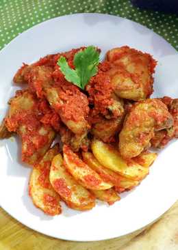 Ayam Goreng Kentang Balado