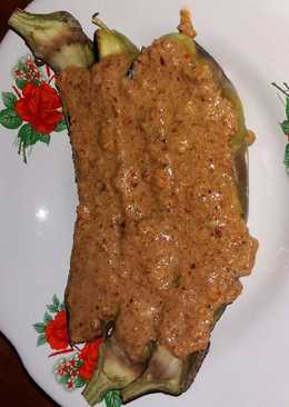 #1 Terong bakar sambel kacang #BikinRamadhanBerkesan