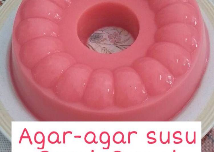 Resep Agar2 Susu Bantal Real Good Strawberry Karya henny rismawati