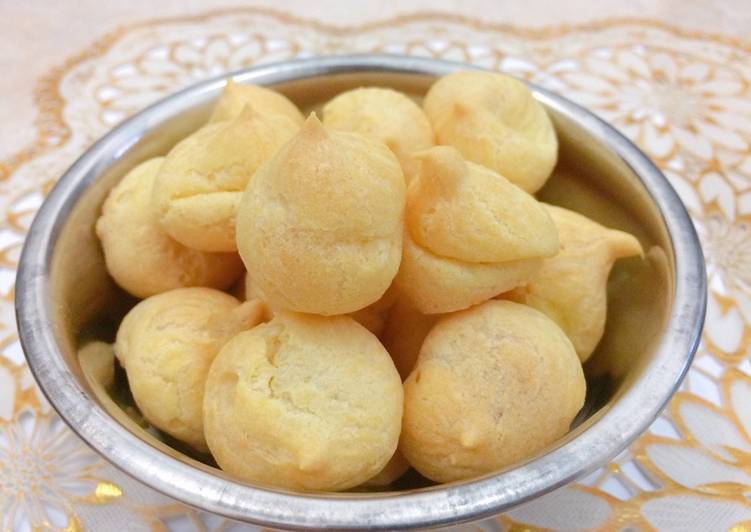 resep makanan Soes Kering Keju