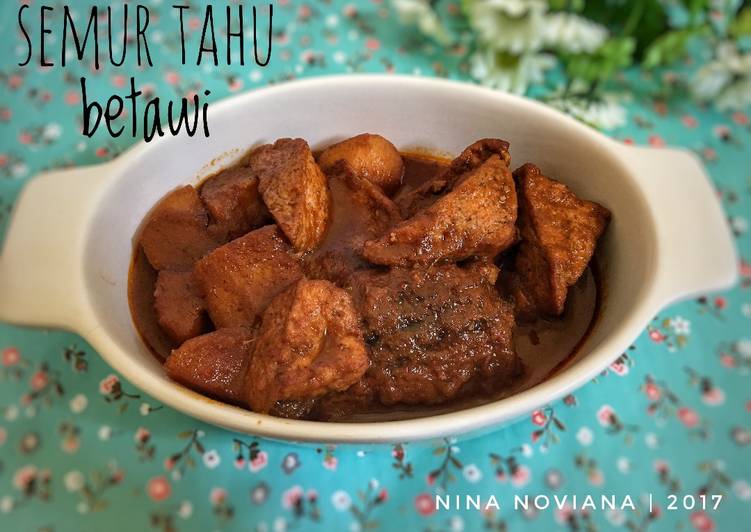 Resep Masakan Semur Tahu Betawi  Resep+