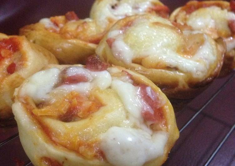 gambar untuk resep Pizza Gila Super lembut a.k.a killer soft bread