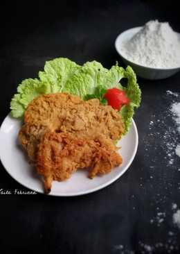 Jamur crispy with tepung bumbu home-made no MSG