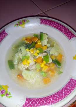 Sop Ayam Campur Resep Sederhana