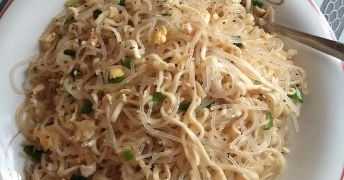  Resep  Bihun mie  telur simple  wangi oleh Ismi Nida NR 