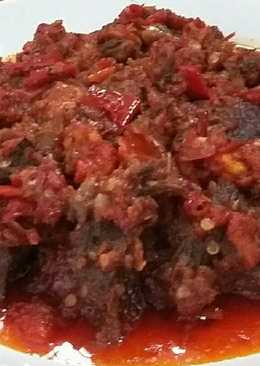 Balado daging sapi