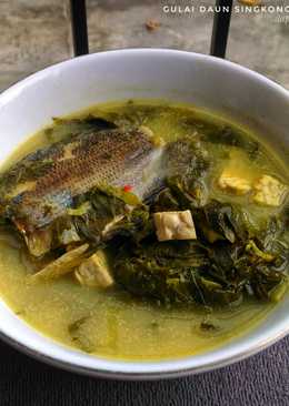 Gulai daun singkong