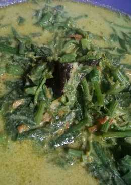 Sayur daun Labu Santan