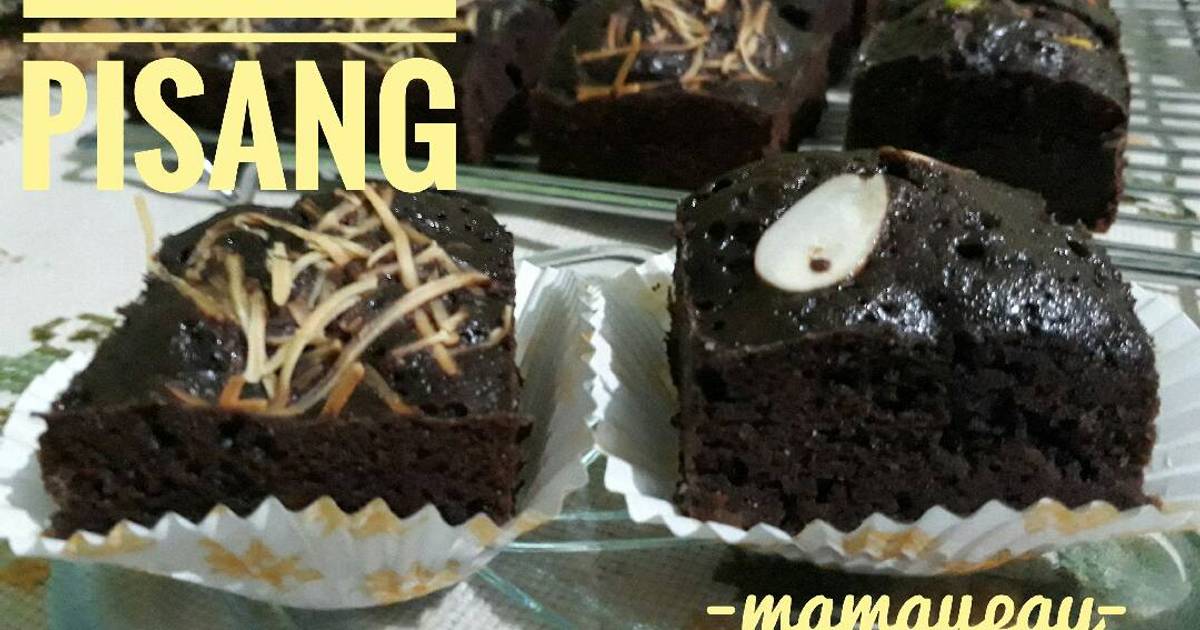 201 resep  brownis panggang  pisang enak dan sederhana Cookpad