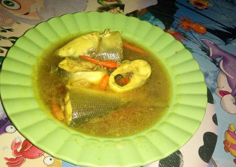 resep masakan Ikan Masak Kuah Kuning ala Bugis (nasu' bale)