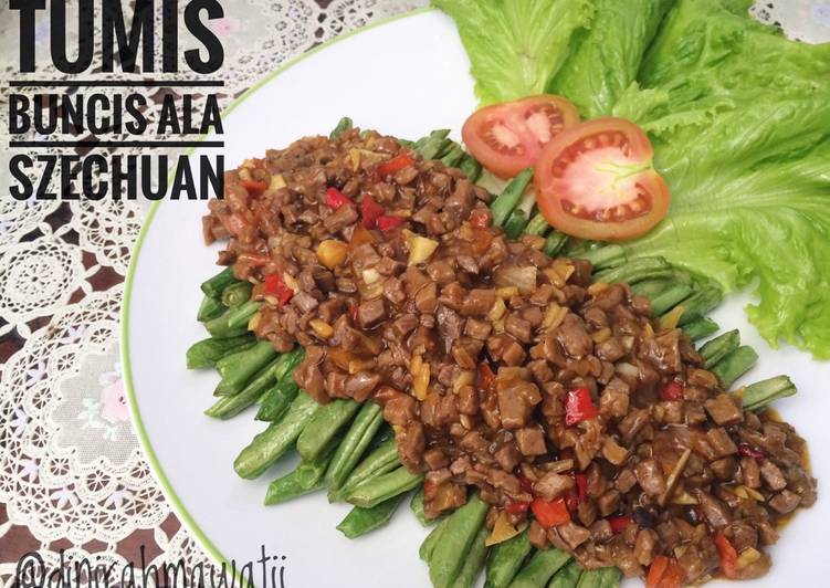gambar untuk resep makanan Tumis Buncis ala Szechuan