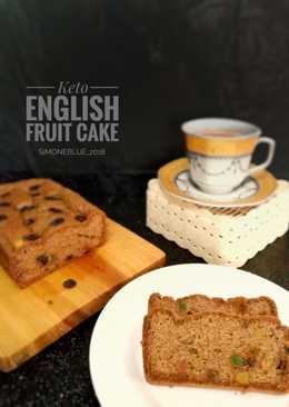Keto English Fruit Cake #ketopad