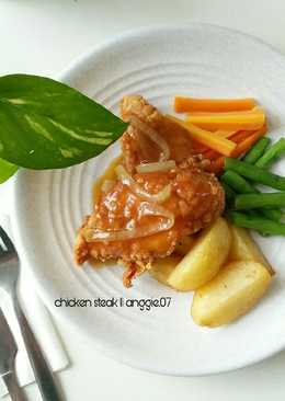 Chicken crispy steak
