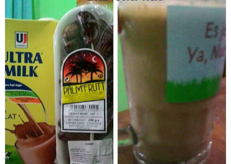 cara membuat Jus Kurma Booster Asi