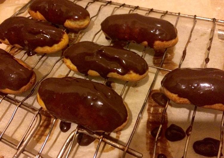 cara membuat Eclairs aka Kue Sus aka Choux Pastry