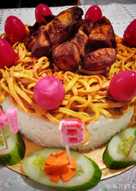 Kue Ulang Tahun (Nasi Uduk)