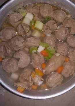 Sup Bakso Kepala Ayam