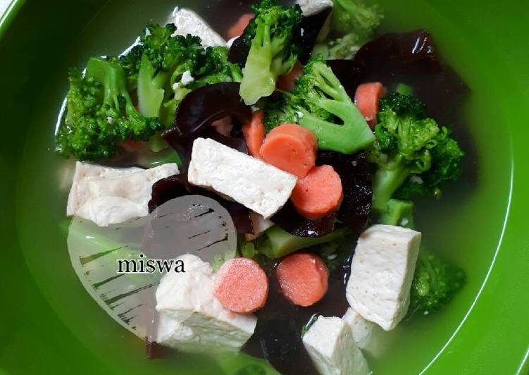 resep Sup Sehat Tahu Sutra