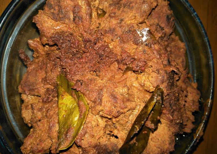 resep lengkap untuk Rendang Daging #prRamadhan_masakbesar