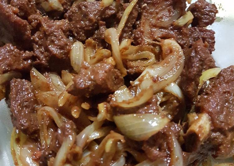 resep lengkap untuk Daging Sapi Presto Tumis Bombay Madu #KitaBerbagi