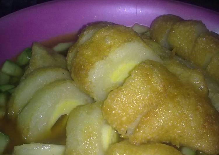 gambar untuk resep makanan Pempek dos gurih