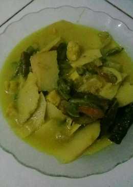 Lodeh rebung kacang panjang