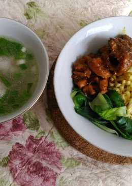 Mie ayam lombok rawit