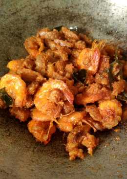 Sambal goreng udang tempe